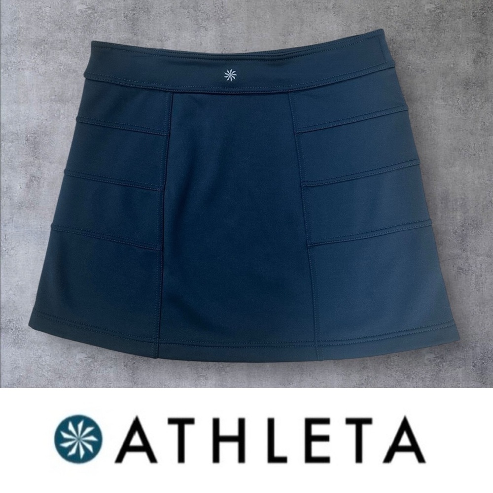 Athleta Asphalt Blizzard Skirt, Size‎ M, MSRP $54 - Picture 3 of 6